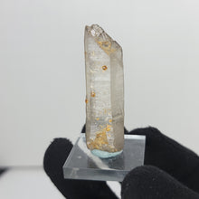 Load image into Gallery viewer, Hessonite Garnet on Smoky Quartz. 17g - The Crystal Connoisseurs
