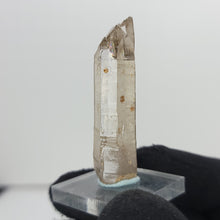 Load image into Gallery viewer, Hessonite Garnet on Smoky Quartz. 17g - The Crystal Connoisseurs
