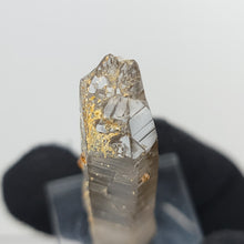 Load image into Gallery viewer, Hessonite Garnet on Smoky Quartz. 17g - The Crystal Connoisseurs
