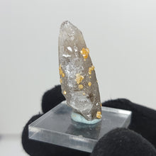 Load image into Gallery viewer, Hessonite Garnet on Smoky Quartz. 8g - The Crystal Connoisseurs

