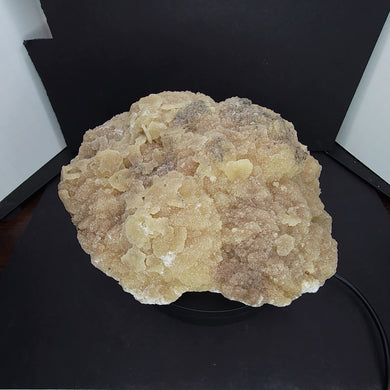 Large Stilbite from India. 5lb. - Locale: India. Weight: 5.2 pounds. Dimensions: 7.25 x 6.75 x 2.75in - The Crystal Connoisseurs