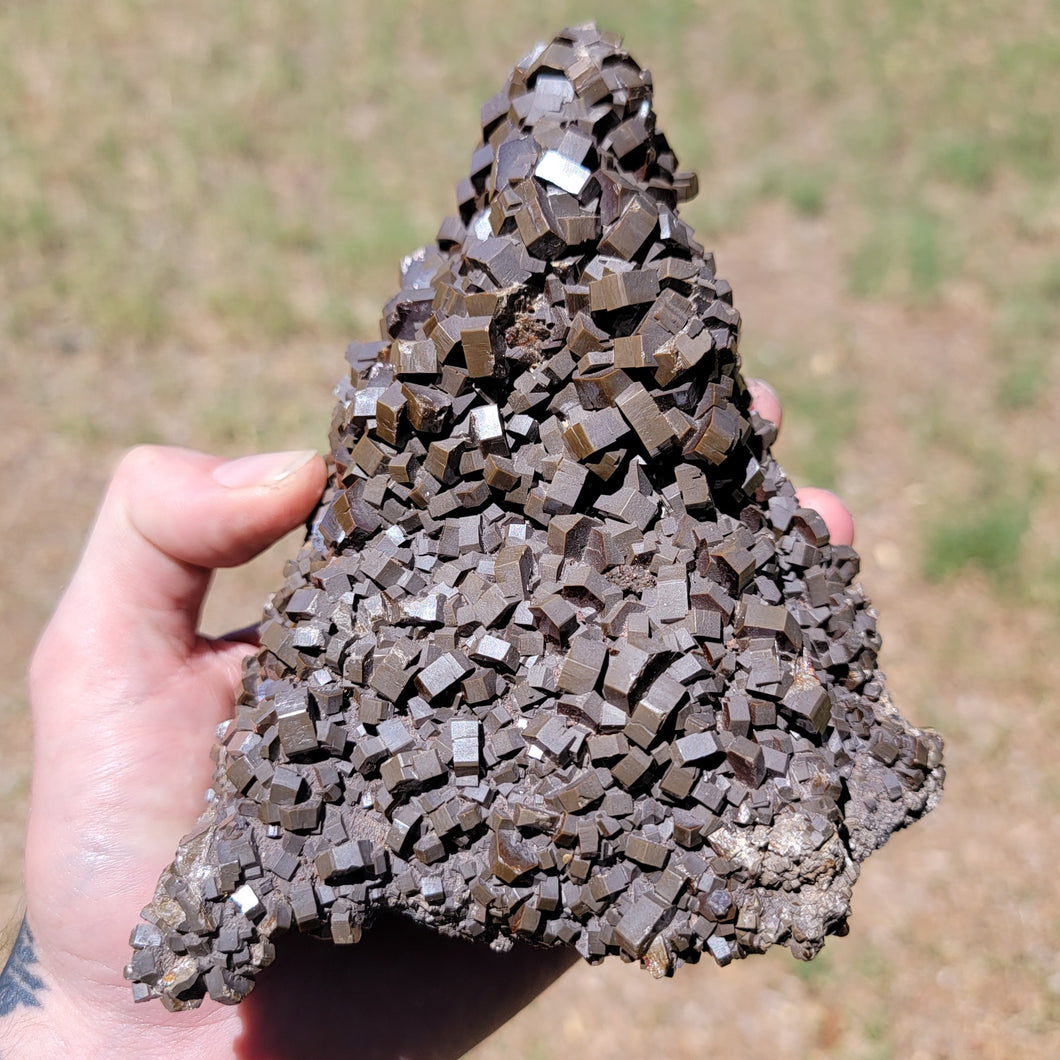 Large Vanadinite Cluster. 50oz - The Crystal Connoisseurs