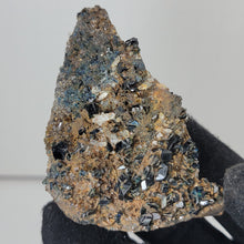 Load image into Gallery viewer, Lazulite and Smoky Quartz. - The Crystal Connoisseurs
