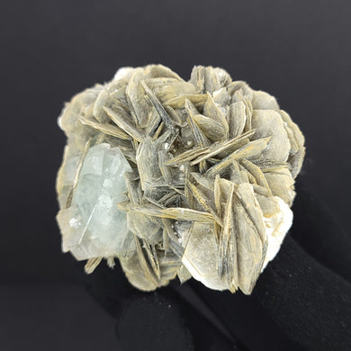 Mica with Blue Fluorite.191g. - The Crystal Connoisseurs
