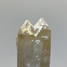Load image into Gallery viewer, Twin Terminated Mongolian Quartz with Hematite Rosettes - The Crystal Connoisseurs
