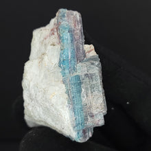 Load image into Gallery viewer, Paraiba Tourmaline in Matrix. 94g - Locale: Paraiba, Brazil. Weight: 94.14grams. Dimensions: 2.3 x 1.8 x 1.3in - The Crystal Connoisseurs
