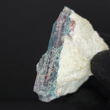 Load image into Gallery viewer, Paraiba Tourmaline in Matrix. 94g - Locale: Paraiba, Brazil. Weight: 94.14grams. Dimensions: 2.3 x 1.8 x 1.3in - The Crystal Connoisseurs
