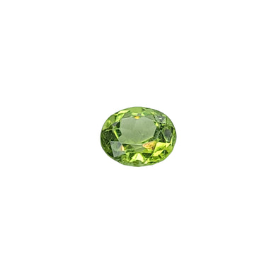 Peridot Facet. Oval. 1.2ct - The Crystal Connoisseurs