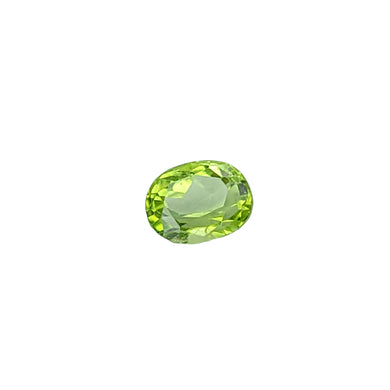 Peridot Facet. Oval. 1.3ct - The Crystal Connoisseurs