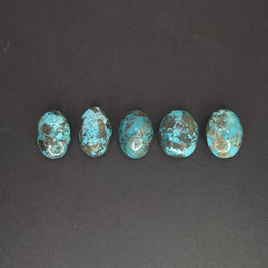 Persian Turquoise Cabochons. Lot #1 - The Crystal Connoisseurs