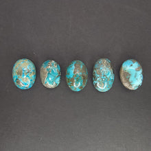 Load image into Gallery viewer, Persian Turquoise Cabochons. Lot #2 - The Crystal Connoisseurs
