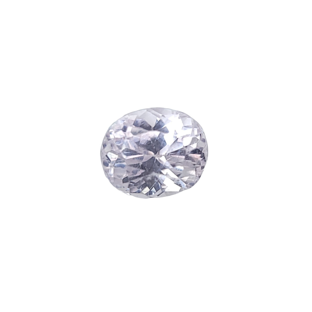 Pink Kunzite Facet. Oval. 5.95ct - The Crystal Connoisseurs