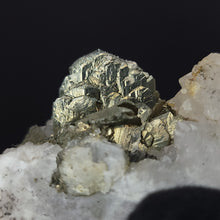 Load image into Gallery viewer, Pyrite Pseudomorph after Barite on Quartz. 228g - The Crystal Connoisseurs
