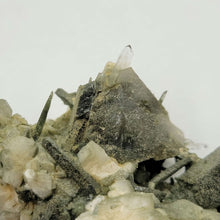 Load image into Gallery viewer, Chlorite Quartz with Sphene and Albite. - The Crystal Connoisseurs
