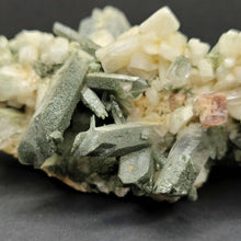 Load image into Gallery viewer, Chlorite Quartz with Sphene and Albite. - The Crystal Connoisseurs

