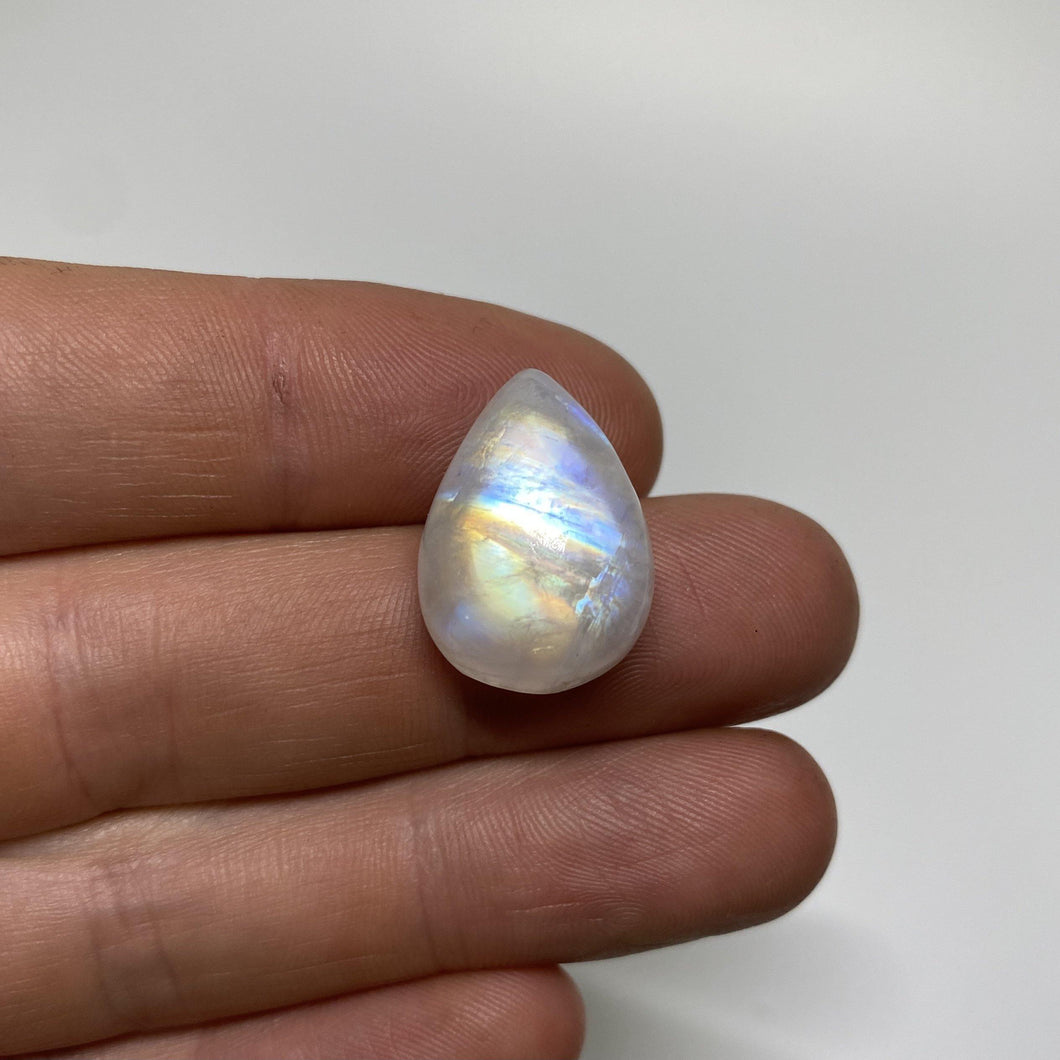 Rainbow Moonstone (Pear) - The Crystal Connoisseurs