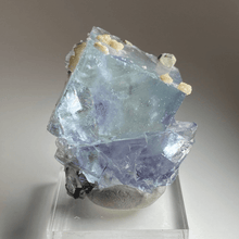 Load image into Gallery viewer, Fluorite w/ Calcite and Quartz. - The Crystal Connoisseurs
