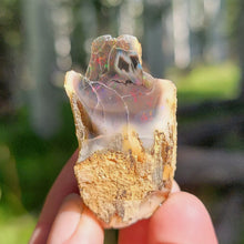 Load image into Gallery viewer, Precious Black Opal Specimen from The Virgin Valley - The Crystal Connoisseurs
