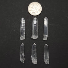 Load image into Gallery viewer, x6 Singing Quartz. 18g - The Crystal Connoisseurs
