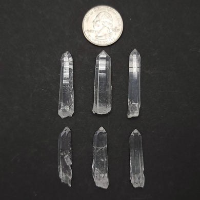 x6 Singing Quartz. 18g - The Crystal Connoisseurs
