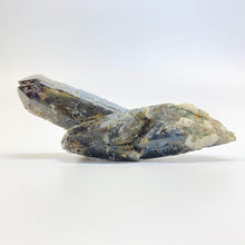 Load image into Gallery viewer, Aegirine in Smoky Quartz 40.93g - The Crystal Connoisseurs
