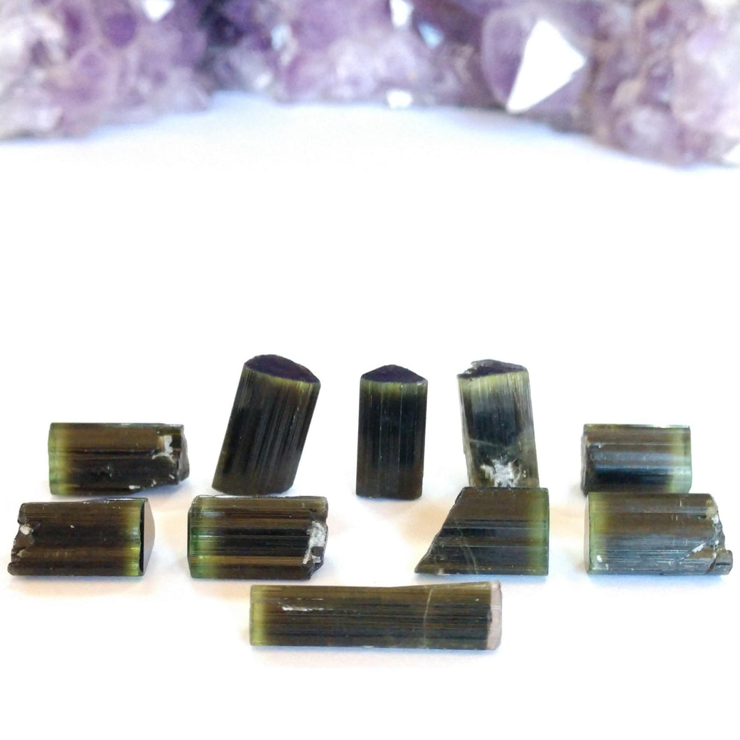 Green Tourmaline. (20.3g) - The Crystal Connoisseurs