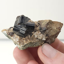Load image into Gallery viewer, Vesuvianite on Matrix. 63.5g - The Crystal Connoisseurs
