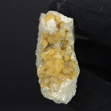 Load image into Gallery viewer, Yellow Calcite in Matrix. 42g - Locale: Unknown. Weight: 42.98 grams. Dimensions: 2 x 1.9 x 0.8in - The Crystal Connoisseurs
