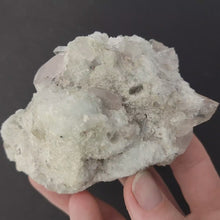 Load and play video in Gallery viewer, Morganite and Quartz. 380g
