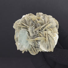 Load and play video in Gallery viewer, Mica with Blue Fluorite. 191g.
