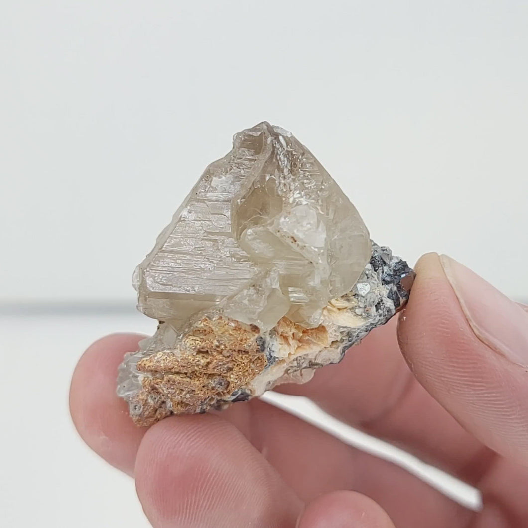 Cerussite on Matrix. Morocco