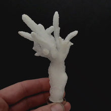 Load and play video in Gallery viewer, White Aragonite. Santa Eulalia, Mexico
