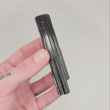 Load and play video in Gallery viewer, Tourmaline var. Schorl from Pakistan. 49g
