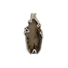 Load image into Gallery viewer, Helm - Sterling Silver Wire Wrapped Pendant - The Crystal Connoisseurs
