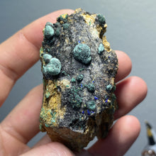 Load image into Gallery viewer, Malachite after Azurite Pseudomorph - The Crystal Connoisseurs

