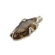 Load image into Gallery viewer, Helm - Sterling Silver Wire Wrapped Pendant - The Crystal Connoisseurs

