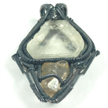 Load image into Gallery viewer, Clarity - Sterling Silver Wire Wrapped Pendant - The Crystal Connoisseurs
